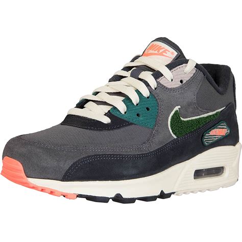 herren nike sneaker grau schwarz grün|Nike Air Max 90 .